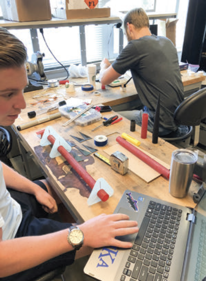 Rocket Mocs in UTC labs